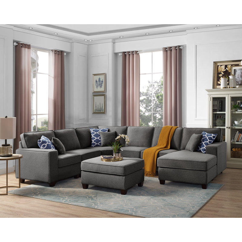 6 Modular Furniture Ideas UShaped Sectional Sofas & Couches